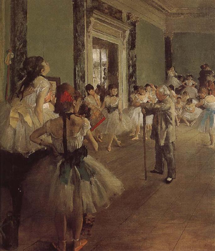 Edgar Degas Dance class Sweden oil painting art